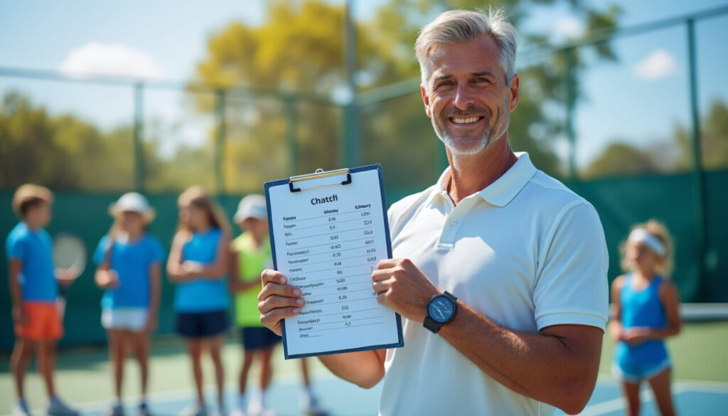 découvrez le salaire d'un professeur de tennis en france, en explorant les différents facteurs qui influencent leurs revenus, tels que l'expérience, le lieu et le type d'enseignement. obtenez des insights précieux sur cette profession passionnante et les opportunités de carrière dans le domaine du tennis.